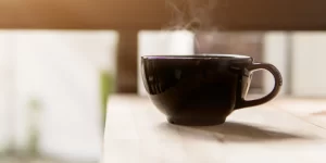 cup of coffee on counter